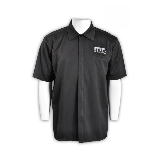 黑色企業工作衫